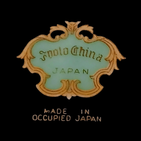 Two FOOTO Occupied Japan Salad, Bread & Butter, Dessert Plates 7-1/4" EUC - Picture 9 of 14